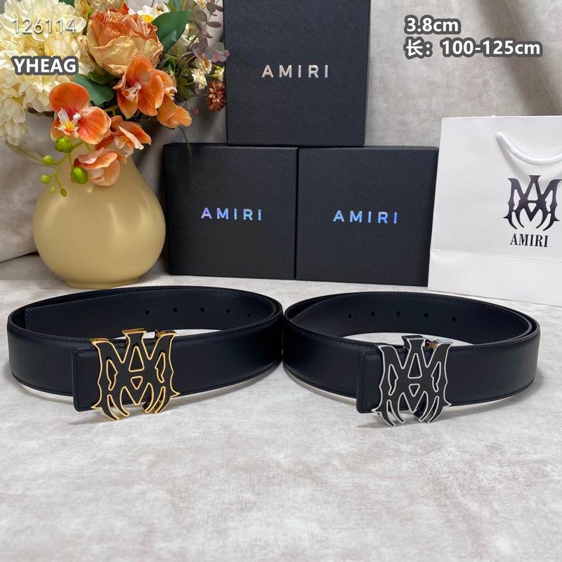 Amiri belt 38mmX100-125cm 8L08